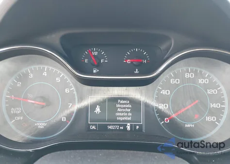 2017 Chevrolet Cruze Lt Auto из США, поврежденный, VIN 1G1BE5SMXH7207210